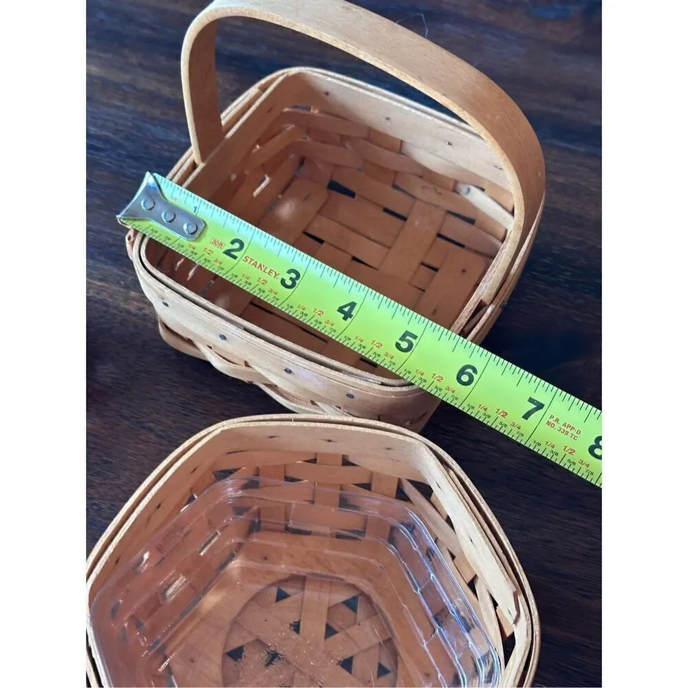 Set of 3 Longaberger hostess baskets